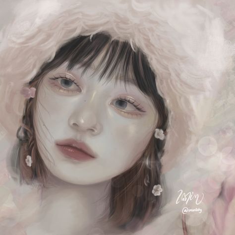 Chaewon Lesserafim, Instagram Drawing, Digital Painting, Character Art, Fan Art, Drawings, On Instagram, Instagram, Art