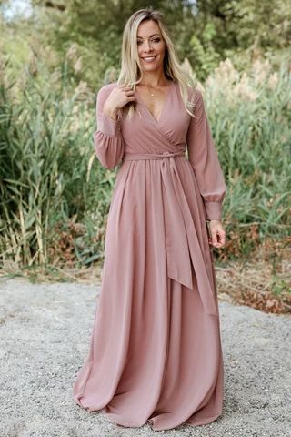 Shop Bump Friendly at Baltic Born | Baltic Born Mauve Wedding Guest Dress, Fey Wedding, Long Sleeve Bridesmaid Dresses, Mauve Maxi Dress, Dusty Rose Maxi Dress, Long Sleeve Bridesmaid Dress, Burgundy Maxi Dress, Dresses Velvet, Xxxl Dress