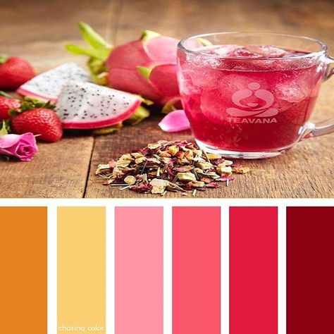 Shades Of Dragon Fruit Tea (Photo Credit • teavana.com) #chasingcolor… Fruit Tart Photography, Fruit Bouquet Diy, Fruit Pizza Designs, Healthy Cream Cheese, Tea Photo, Baby Shower Fruit, Fruit Diy, Dragon Fruit Smoothie, Healthy Fruit Smoothies