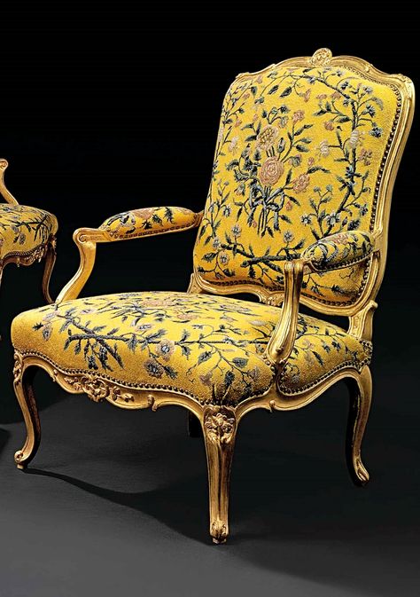 Louis Xv Furniture, Rococo Furniture, Curved Chair, Rustic Furniture Diy, Upscale Furniture, Reupholster Chair, Antique French Furniture, Best Furniture, European Furniture