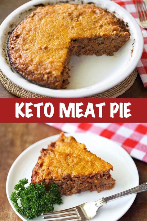 Beef Meat Pie, Healthy Pie Recipes, Ground Beef Keto Recipes, Keto Meat, Minced Beef Recipes, Keto Ground Beef, Meat Pie Recipe, Low Carb Low Fat Recipes, Ground Beef Recipes Healthy