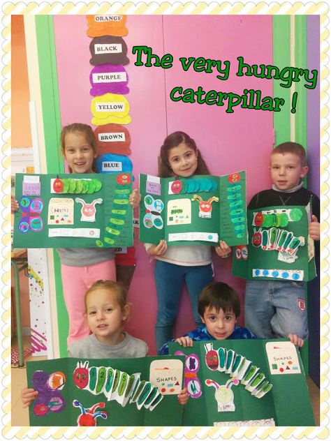 School is cool !!: The very hungry caterpillar LAPBOOK. Food Numbers, Hungry Images, Caterpillar Craft Preschool, Caterpillar Activities, Hungry Caterpillar Craft, Lapbook Ideas, Hungry Caterpillar Activities, Caterpillar Craft, English Teaching Materials