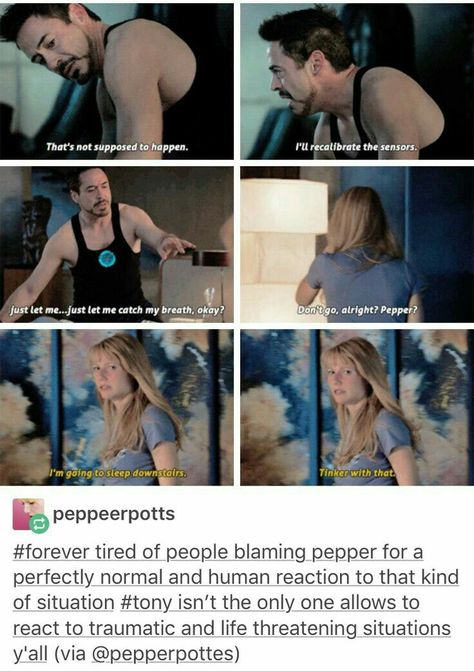 Pepper X Tony, Female Tony Stark, Tony Stark And Pepper Potts, Tony And Pepper, Marvel Headcanon, Pepper Potts, Funny Marvel Memes, Mcu Marvel, Avengers Memes