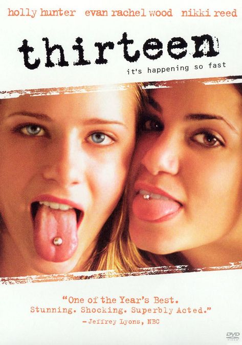 Thirteen 2003, Catherine Hardwicke, Thirteen Movie, Larry Clark, Printable Wall Collage, Septième Art, Nikki Reed, Dorm Posters, I Love Cinema