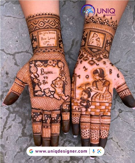 Baby Mehndi Design, Mehndi Designs Bridal Hands, Mehndi Designs For Kids, Mehndi Design Pictures, Engagement Mehndi Designs, Full Mehndi Designs, Stylish Mehndi Designs, Latest Bridal Mehndi Designs, Wedding Mehndi Designs