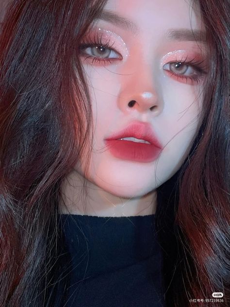 Chinese Makeup, Punk Makeup, Doll Eye Makeup, Korean Eye Makeup, Ulzzang Makeup, Ethereal Makeup, Fancy Makeup, Asian Eye Makeup, Creative Makeup Looks