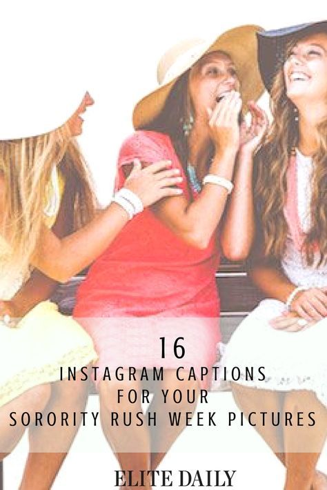 Big Little Instagram Captions, Big Little Captions Instagram, Sorority Captions Instagram, Sorority Captions, 16 Captions, Sorority Sister Quotes, Rush Quotes, Sorority Rush Week, Sorority Work Week