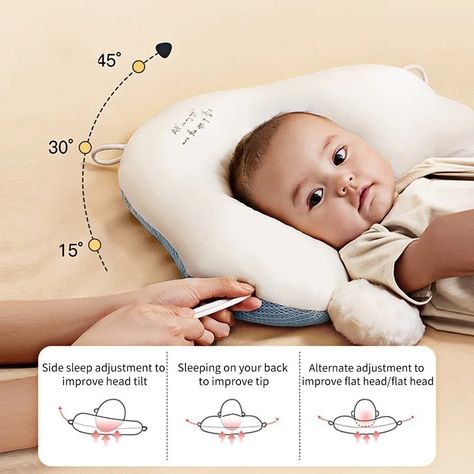 Introducing the super soft Baby Correction Head Shaping Pillow! 🌟 Make your baby's life extra cozy with Happy Coo. 💤 Plus, score a sweet 20% off on your first purchase! 🎉 Don't miss out on the comfort revolution! #happycoo #babypillow #babysleepingset #cozycradle #BabyComfort Roll Pillow, Old Pillows, Toddler Age, School Children, Pillow Fabric, Baby Pillows, Baby Comforter, Baby Born, Baby Head