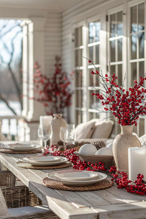 40 Beautiful Outdoor Table Decor Ideas for All Seasons Outdoor Table Centerpieces, Dinner Party Tablescapes, Outdoor Dining Ideas, Hostess Ideas, Casual Christmas Party, Luxury Christmas Decor, Outdoor Table Decor, Outdoor Dinner Parties, Outdoor Patio Table