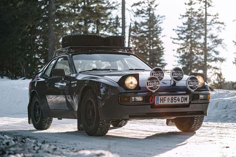 Austrian-based shops Nine Eleven and Vagabund Moto have joined forces to offer a complete kit to turn the Porsche 924 S and 944 into rally-ready... 944 Safari, Porsche 924s, Nine Eleven, Porsche 968, Audi 80, Porsche 924, Porsche Classic, Porsche 944, Porsche Carrera