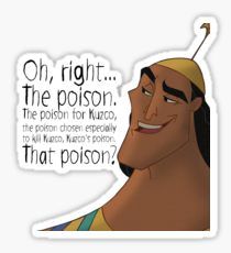 Emperor's New Groove, Disney Sleeve, Disney Musical, The Poison, Homemade Stickers, The Emperor's New Groove, Emperors New Groove, Tumblr Stickers, Scott Disick