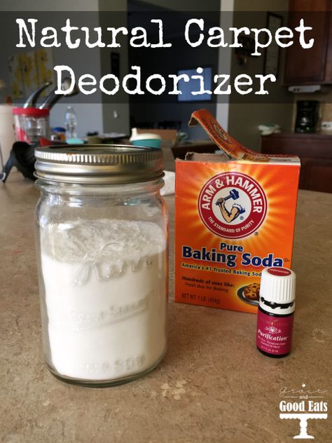 Baking Soda On Carpet, Carpet Deodorizer, Carpet Freshener, Doterra Oil, Young Living Essential Oils Recipes, Natural Carpet, Homemade Cleaning, Baking Soda Uses, Living Essentials