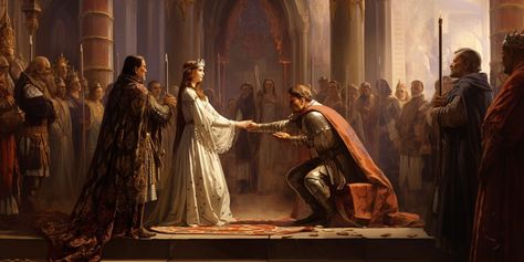 Experience a Knighthood Ceremony in Medieval Times Knighting Ceremony, Medieval Queen, Medieval Times, Medieval Fantasy, Knights, Final Fantasy, History, Pins