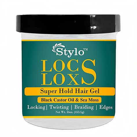 PRICES MAY VARY. High Hold Strength: Our loc n twist gel provides exceptional hold, making it perfect for locking, twisting, and braiding your hair without any buildup or residue Nourishing Ingredients: Infused with vitamin B5, and aloe vera, this loc retwist gel nourishes your hair while keeping it styled Multiple Variants: Choose from three unique loc n gel options: a castor oil and sea moss infusion for added nourishment, a mango and lime scent for a fresh aroma, or a super hold version for e Loc Gel, Dreads And Braids, Edge Control, Black Castor Oil, Hair Control, Sea Moss, Frizz Control, Hair Gel, Castor Oil