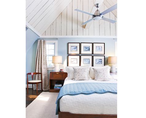 Beachy Furniture, Beach Cottage Bedroom, Cottage Style Bedroom, Coastal Style Bedroom, Light Blue Bedroom, Beachy Bedroom, Inspired Bedroom, Coastal Bedrooms, Cottage Bedroom