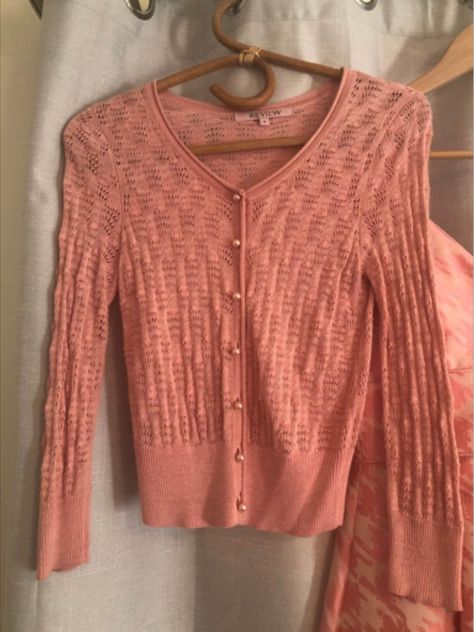 RE13KW068 in Coral The Rebecca cardi adds just the perfect amount of sparkle to any outfit. In a pretty pointelle stitch, this cardigan is perfect for day or night. Review Australia, Be Perfect, Cardigans, Coral, Sparkle, Australia