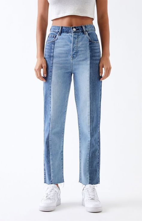 a424ed4bd3a7d6aea720b86d4a360f75desc46067806ri High Waisted Straight Leg Jeans, Straight Leg Jeans Outfits, Cute Pants, Cute Jeans, Best Jeans, Vintage Jeans, Cute Casual Outfits, Favorite Jeans, Jean Outfits