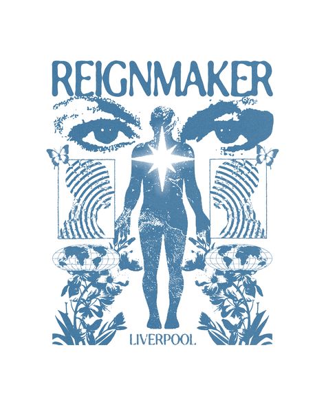 Reignmaker Liverpool Tshirt Design Art, Graphic Shirt Design, Cool Shirt Designs, Graphic Tshirt Design, Graphic Design Layouts, Design Quotes, Graphic Design Posters, Artwork Design, Cartoon Wallpaper