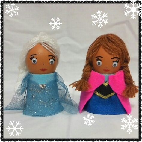 Easter egg # Elsa and anna Egg Scene Ideas, Decorated Eggs Competition, School Egg Decorating Ideas, Egg Competition Ideas, Egg Decorating Competition, Frozen Easter Eggs, Easter Egg Competition Ideas, Egg Project, Easy Toddler Crafts