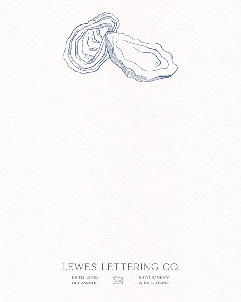 This might be my favorite project to date. A new brand design for Lewes Lettering Co., an incredible women-owned, small business in Lewes, Delaware. Katy and her team not only have a dreamy boutique in a coastal town, but they also create stunning custom stationery that is actually artwork. Lewes Lettering Co.'s new brand design is full of coastal colors, tons of hand drawn illustrations, nautical and stationery inspired patterns, and even incorporates her calligraphy. Making brand designs ... New England Branding, Coastal Branding, Lewes Delaware, Pen Name, Coastal Colors, Coastal Town, Coastal Grandma, Custom Stationery, Coastal Towns