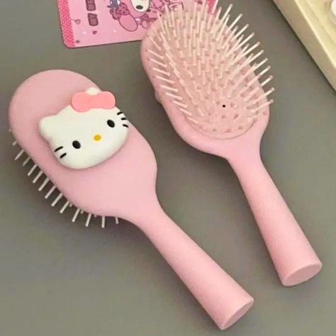 Hello Kitty Brush Hello Kitty Hair Accessories, Hello Kitty Hairbrush, Hello Kitty Hair Brush, Cute Hello Kitty Clothes, Hello Kitty Birthday Present, Hello Kitty Stuff Accessories, Girly Stuff To Buy, Hello Kitty Closet, Hello Kitty Stuff To Buy