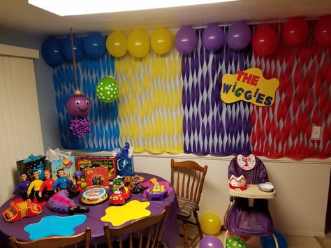 Wiggle Birthday Party, Wiggles 1st Birthday Party, Wiggles First Birthday Party Ideas, Wiggles Birthday Party Ideas, Wiggles Birthday Party Decoration, Wiggles 2nd Birthday Party, Wiggles Party Ideas, Wiggles First Birthday, Wiggles Second Birthday