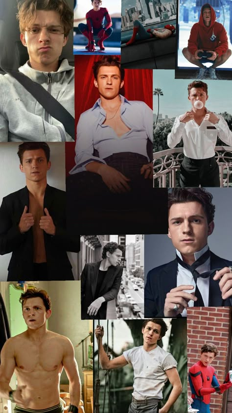 tom holland #tomholland Tom Holland Christmas, Shirtless Tom Holland, Tom Holland Recent Photos, Tom Holland Abs Wallpaper, Tom Holland Shirtless Pictures, Tom Holland Iphone Wallpaper, Aesthetic Tom Holland Pictures, Tom Holland Brothers, Tom Holland Collage