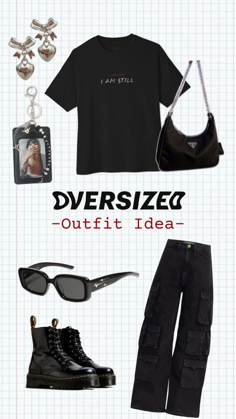 Outfit inspired by new documentary of jungkook member bts Oversized Outfit Ideas, Bts Inspired Outfits, Oversized Outfit, Oversized Flannel, Fashion Aesthetics, Kpop Merch, Bts Fans, Tee Shirt Print, Outfit Idea