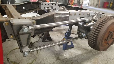 A Better Rear Suspension For Your '73 Through '87 Chevy C10 Truck C10 Chevy Truck 73-87, Vintage Trucks Chevy, Welding Trucks, 87 Chevy Truck, Custom Lifted Trucks, Classic Muscle Cars, Truck Frames, Autoimmune Diet, Chassis Fabrication