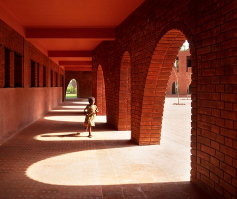 Samira Rathod, India Architecture, Roof Beam, Design Atelier, Weathering Steel, Urban Fabric, Small Places, School Building, Ground Floor Plan