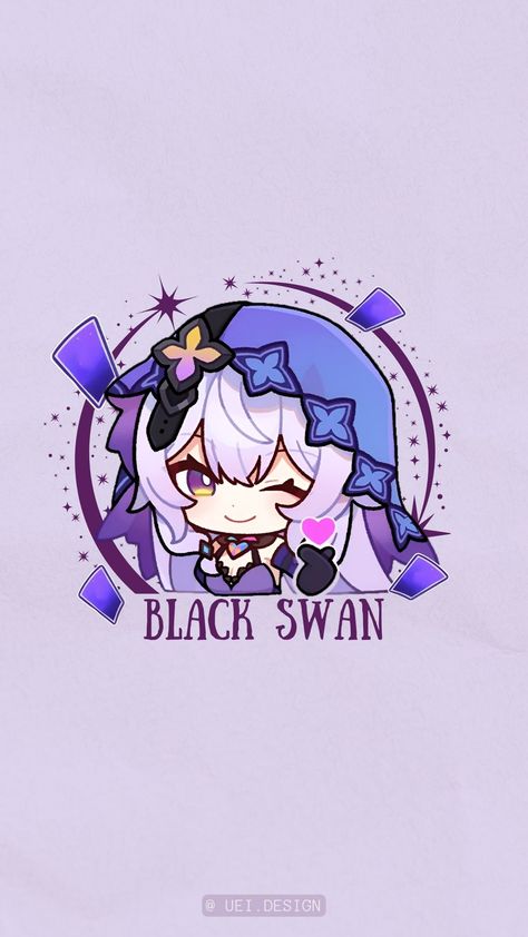 FREE Black Swan cute wallpaper Black Swan Hsr Wallpaper, Black Swan Wallpaper, Swan Wallpaper, Black Swan, Anime Scenery Wallpaper, Black Dog, Cute Images, Phone Themes, Scenery Wallpaper