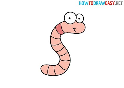 Worm Drawing Easy #Worm #DrawingWorm #WormDrawing #EarthWorm #EarthWormDrawing #SandWormDrawing #EarthWormSketch #DrawaEarthWorm #EasyDrawing #HowtoDraw #EarthWormSketch #CartoonWorm Cartoon Worm Drawing, Worm Cute Drawing, Worm Drawing Easy, Earthworm Drawing, Worm Sketch, Worm Doodle, Worm Clipart, Worm Cartoon, Phonics Crafts