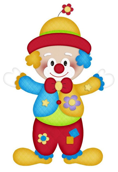 Clown Crafts, Circus Crafts, Clown Party, Clipart Baby, Send In The Clowns, Cute Clown, Clown Faces, Circus Clown, A Clown