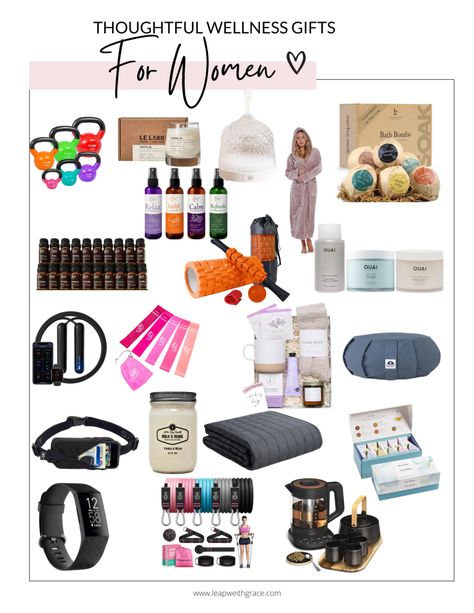 25 Thoughtful Wellness Gifts for Women: The Ultimate Guide to Health, Fitness, and Self-Care Wellness Must Haves, Health And Wellness Gifts, Wellness Gift Basket Ideas, Wellness Gift Ideas, Cozy Robes, Girlie Gifts, Skincare Sets, Kettlebell Set, Vanity Planet