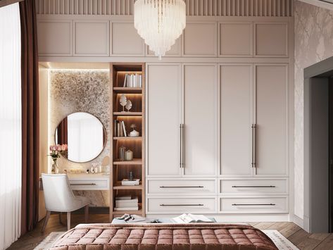 Designs For Wardrobe, Vstupná Hala, Simple Bed Designs, Bedroom Built In Wardrobe, Bedroom Cupboards, Closet Design Layout, تصميم داخلي فاخر, Bedroom Cupboard Designs, Wardrobe Interior Design