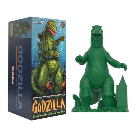 🦖 Unleash the iconic Godzilla with this exclusive Super7 Toho ReAction Figure! 🌟 Standing at 10 cm tall, this 2024 SDCC Exclusive is a must-have for any film & TV enthusiast. #Godzilla #Super7 #ActionFigure #SDCC2024 🎥🔥 #eBay #eBayShop #eBaySeller https://ebay.us/WQKPUz Power Rangers T Shirt, Godzilla Figures, Pet Monsters, Run The Jewels, The Iron Giant, Andre The Giant, Jem And The Holograms, Conan The Barbarian, Style Box