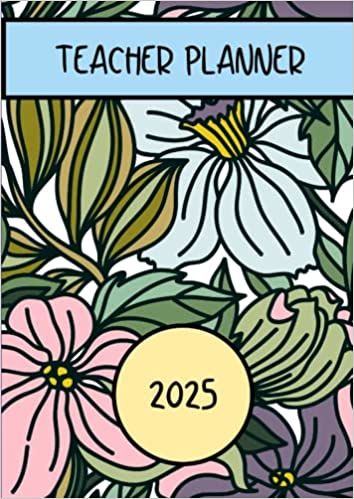 Pastel Floral Themed Annual Teacher Planner 2025: Nazar, Arsalan: Amazon.com: Office Products Teaching Game, Planner 2022, Planner Diary, Student Information, Planner Organiser, Organization Printables, Teacher Planner, Pastel Floral, Tv Episodes