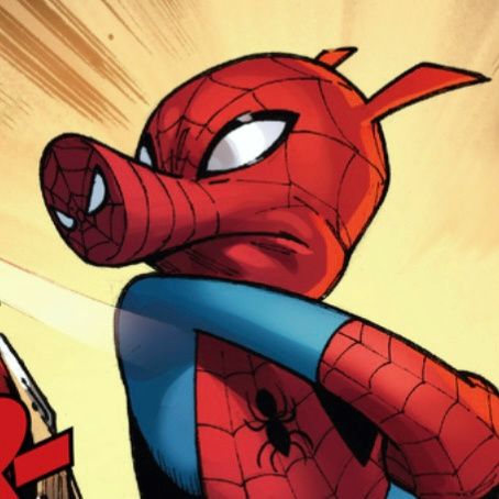 peter porker. spider-ham. Spiderman Comic, Spider Verse, Marvel Comics, Spiderman, Marvel, Comics