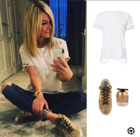 Tinsley Mortimer Style, Glitter Sneakers Outfit, Black Mom Jeans Outfit, Tinsley Mortimer, Shoes Wishlist, Ripped Tee, 2018 Instagram, New York May, Glitter Outfit