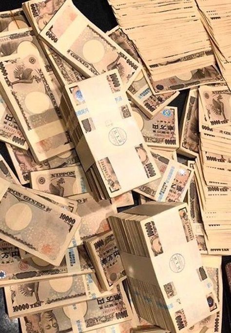 Rich Lifestyle Luxury Men, Japanese Yen Money, Japanese Money, Rich Lifestyle Luxury, Japanese Yen, Money Bill, Gold Money, Pocket Money, Money Magnet