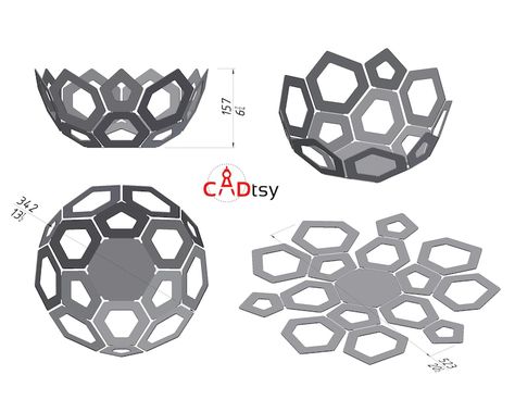 Metal Fruit Basket, Metal Sheet Design, Sheet Metal Fabrication, 3d Cnc, Furniture Design Wooden, Cnc Design, Cnc Plasma, 3d Laser, Metal Sheet