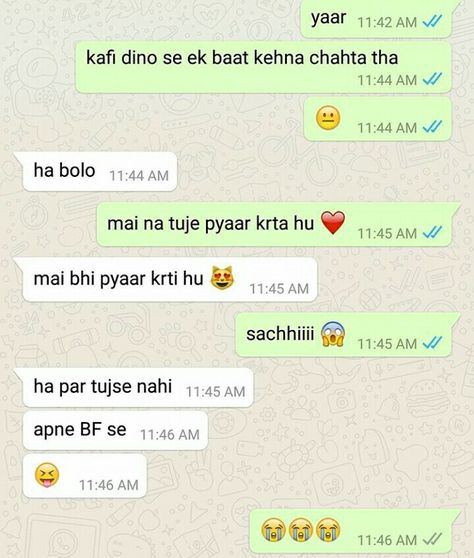 So Sad ...#whatsapp #comics #chat #lol #gf #bf #love #pyaar #cry #laughter Funny Boyfriend Memes, Desi Jokes, Funny Chat, Funny Texts Crush, Funny Conversations, Bf Love, Pizza Margherita, Funny Text Fails, Funny Texts Jokes