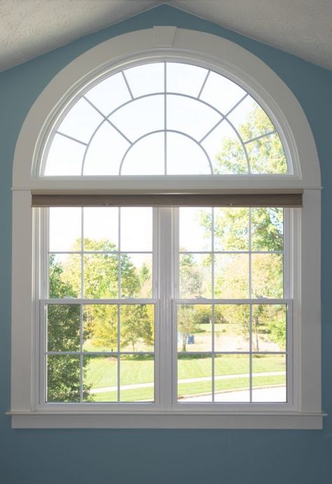 Half Round Window Trim Bedroom Window Design, Window Molding Trim, Diy Window Trim, Modern Window Design, Craftsman Trim, House Window Design, Window Molding, Window Casing, Window Grill Design