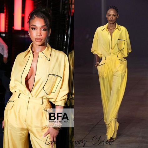 Lori Harvey Closet on Instagram: "@loriharvey at @house.of.ronin for Bally FW23 after party via BFA - February 25, 2023. - @bally SS23 look #13 (price unavailable) #LoriHarvey #LoriHarveyCloset #LoriHarveyStyle" Bally Ss23, Lori Harvey 2023, Lori Harvey Outfits, Lori Harvey Style, Harvey Outfits, Denver Fashion, Met Gala Dresses, Lori Harvey, Uni Outfits