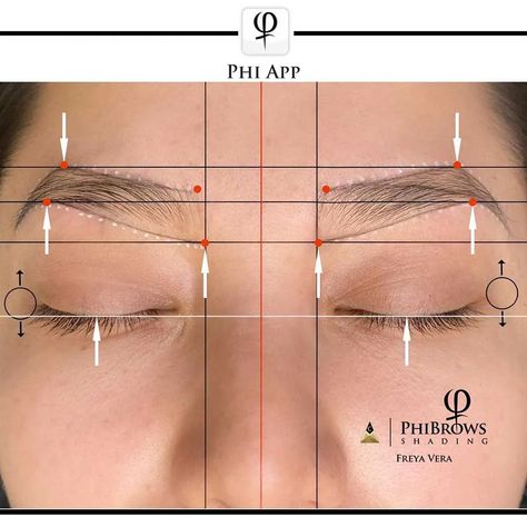 Eyebrow Mapping Tips and Tricks – The Best Outline for Every Client Microblading Eyebrows Training, Eyebrow Mapping, Eyebrow Guide, Best Eyebrow Makeup, Eyebrow Embroidery, Eyebrow Makeup Tutorial, Arch Brows, Brow Tutorial, Skin Aesthetics