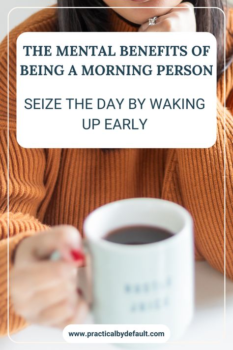 Discover the power of mornings and unlock your full potential by diving into the 5 mental benefits of being a morning person. Improve your mood, boost your productivity and conquer your day with the sun. Ready to transform your mornings? Follow us for more tips and tricks on how to make the most of your day! Becoming A Morning Person, Work Task, Routine Planner, Homeschool Help, Boost Productivity, Morning Person, Engaging Lessons, Mood Boost, Clear Mind