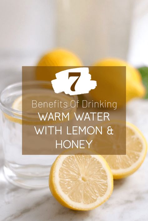 7 Benefits Of Drinking Warm Water With Lemon & Honey - Benefits Of Drinking Warm Water, Health Benefits Of Walnuts, Honey And Warm Water, Honey Lemon Water, Cinnamon Water, Water With Lemon, Honey Drink, Hot Lemon Water, Water Challenge