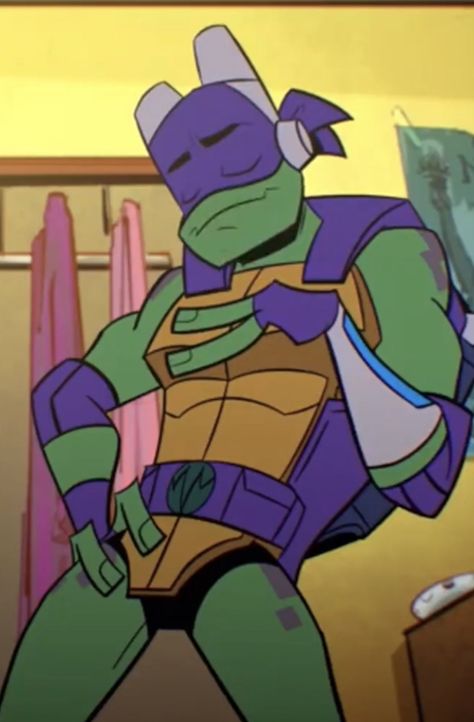 Rottmnt Donnie Screenshots, Tmnt Screenshots, Rottmnt Drawing, Rise Donnie, Donnie Rottmnt, Teenage Mutant Ninja Turtles Funny, Rottmnt Donnie, Tmnt Donatello, Mestre Splinter