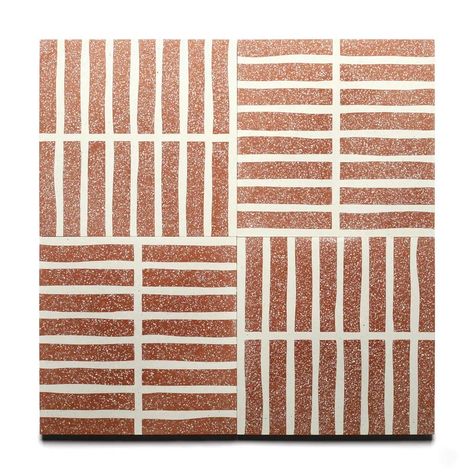 Collins Rust 12x12 | Zia Tile Backsplashes Kitchen, Cotto Tile, Backsplash Trends, Bathrooms Showers, Zia Tile, Cement Design, Kitchen Floors, Cement Color, Outdoor Patios