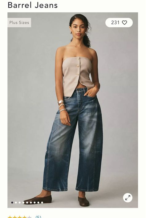 Pilcro Heritage Curve Mid-Rise … curated on LTK Ankle Jeans Outfit, Barrel Jeans, Anthropologie Jeans, Exclusive Clothing, Jeans Outfit, Wide Legs, Mid Rise Jeans, Minimal Fashion, Fall Trends